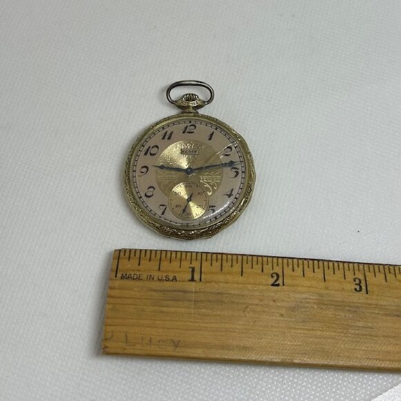 Elgin open face Vintage Pocket watch 1923 - Picture 2 of 4